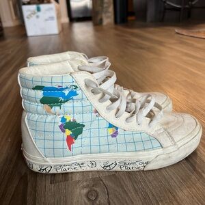 Save our Planet High Top Vans